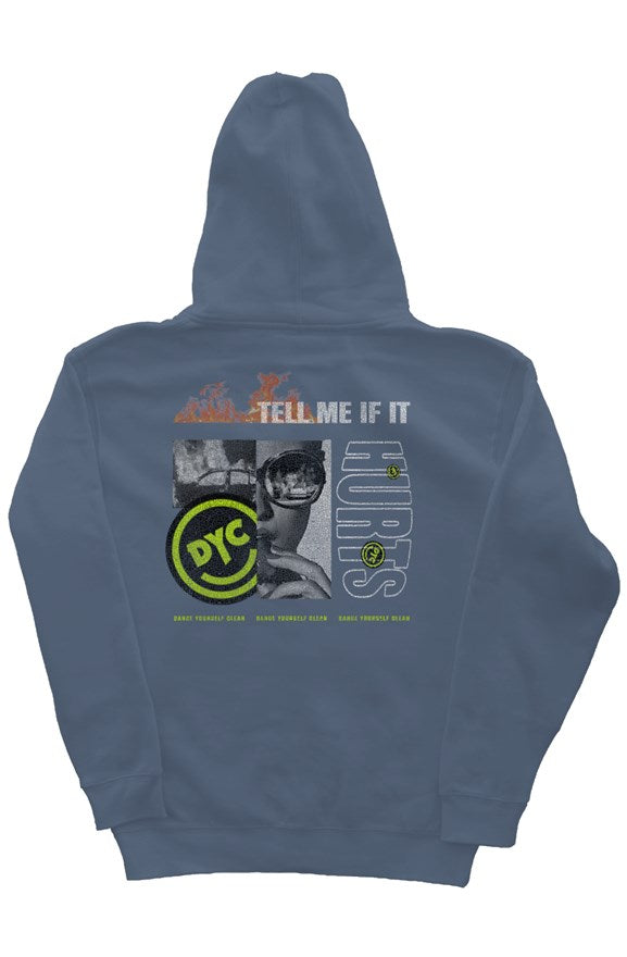 Tell Me If It Hurts - Premium Heavyweight Sweatshi